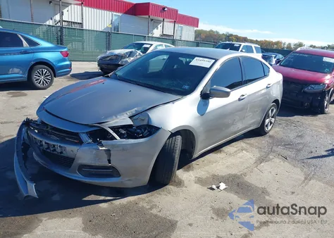 2016 Dodge Dart Sxt из США, поврежденный, VIN 1C3CDFBB7GD635291